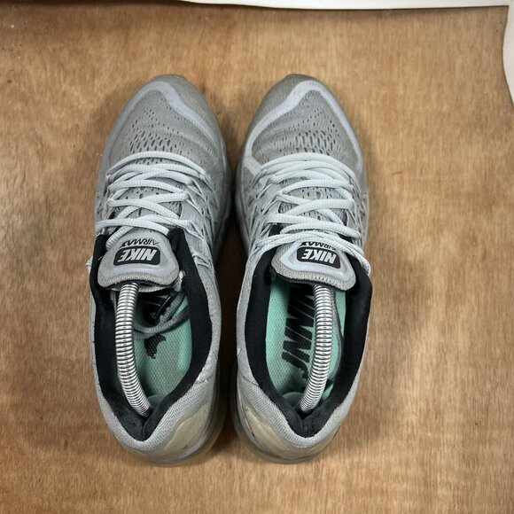 Nike Air Max 2015 Men Size 8 Reflective Silver Running Shoes - Picture 5 of 9